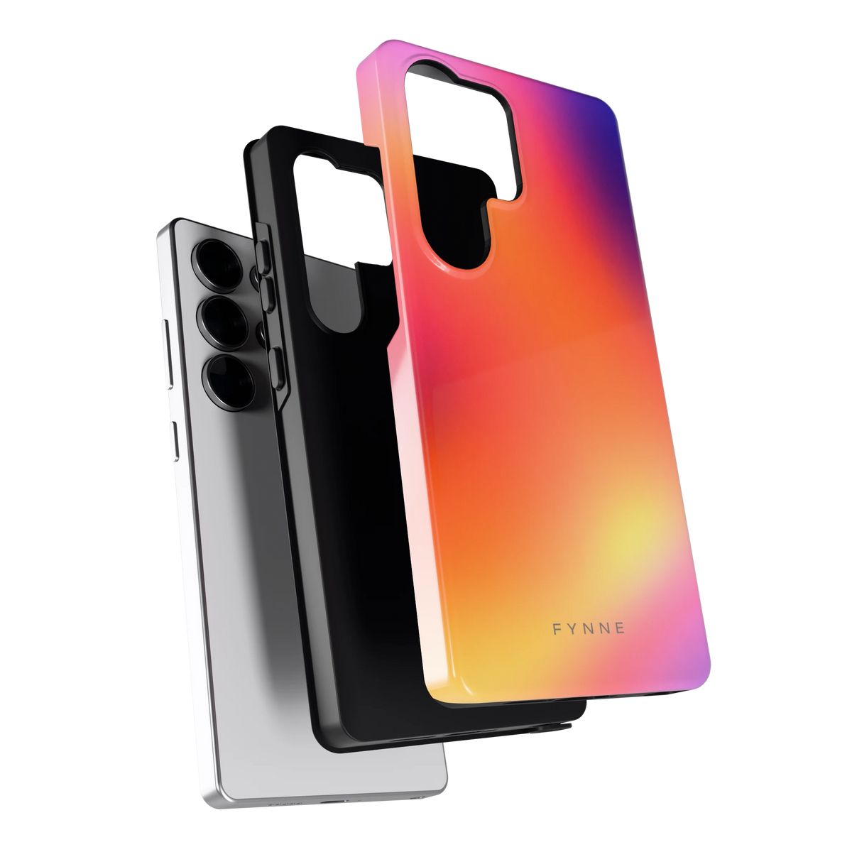 Zonsondergang Gloed hoesje voor Galaxy S25 Ultra, los van de telefoon