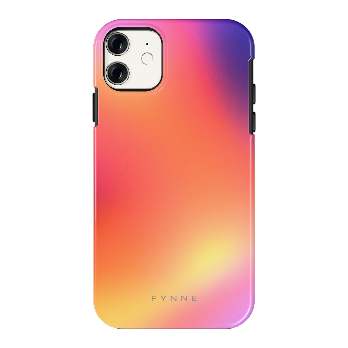 Zonsondergang Gloed hoesje voor iPhone 11, achterkant