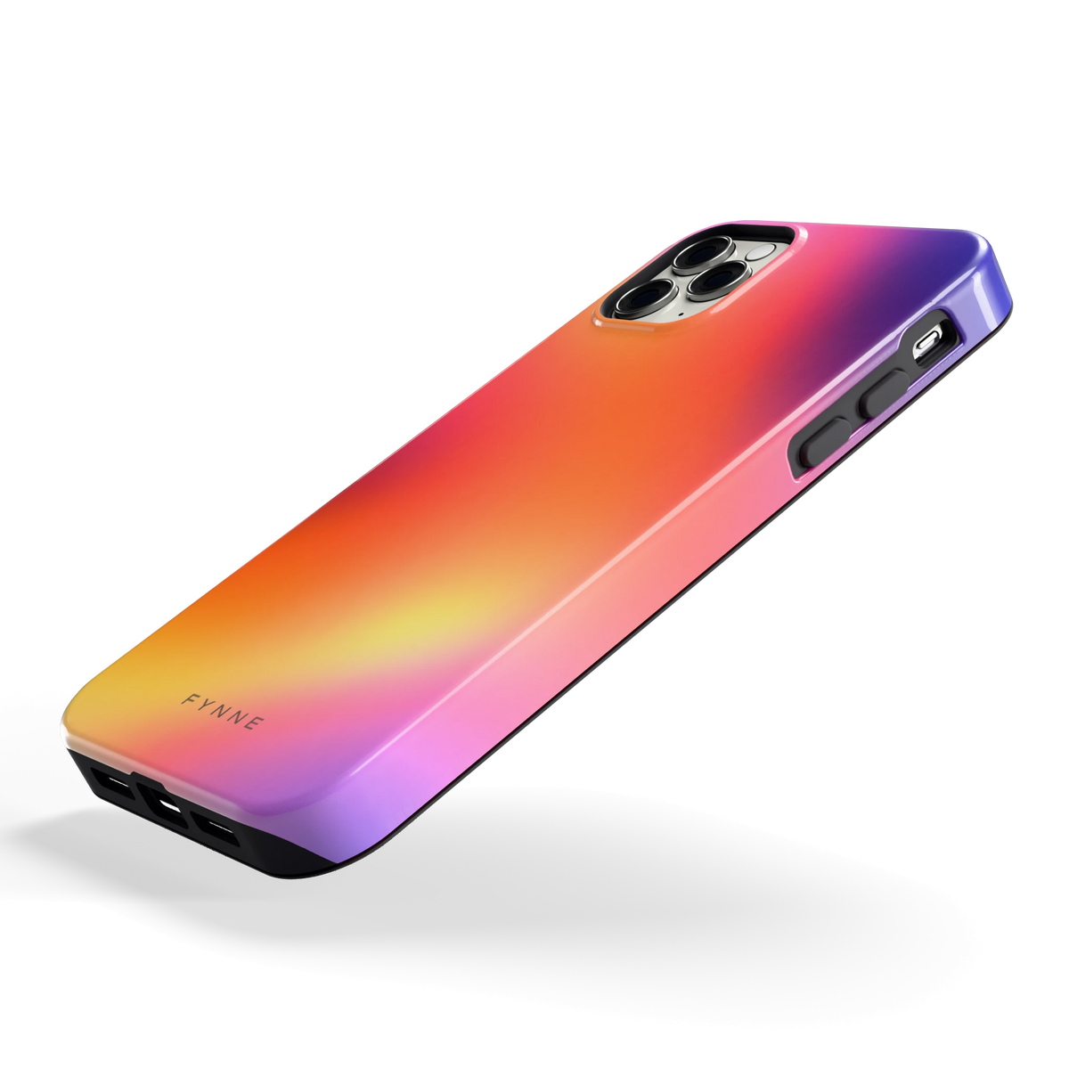 Zonsondergang Gloed hoesje voor iPhone 11 Pro Max, schuin