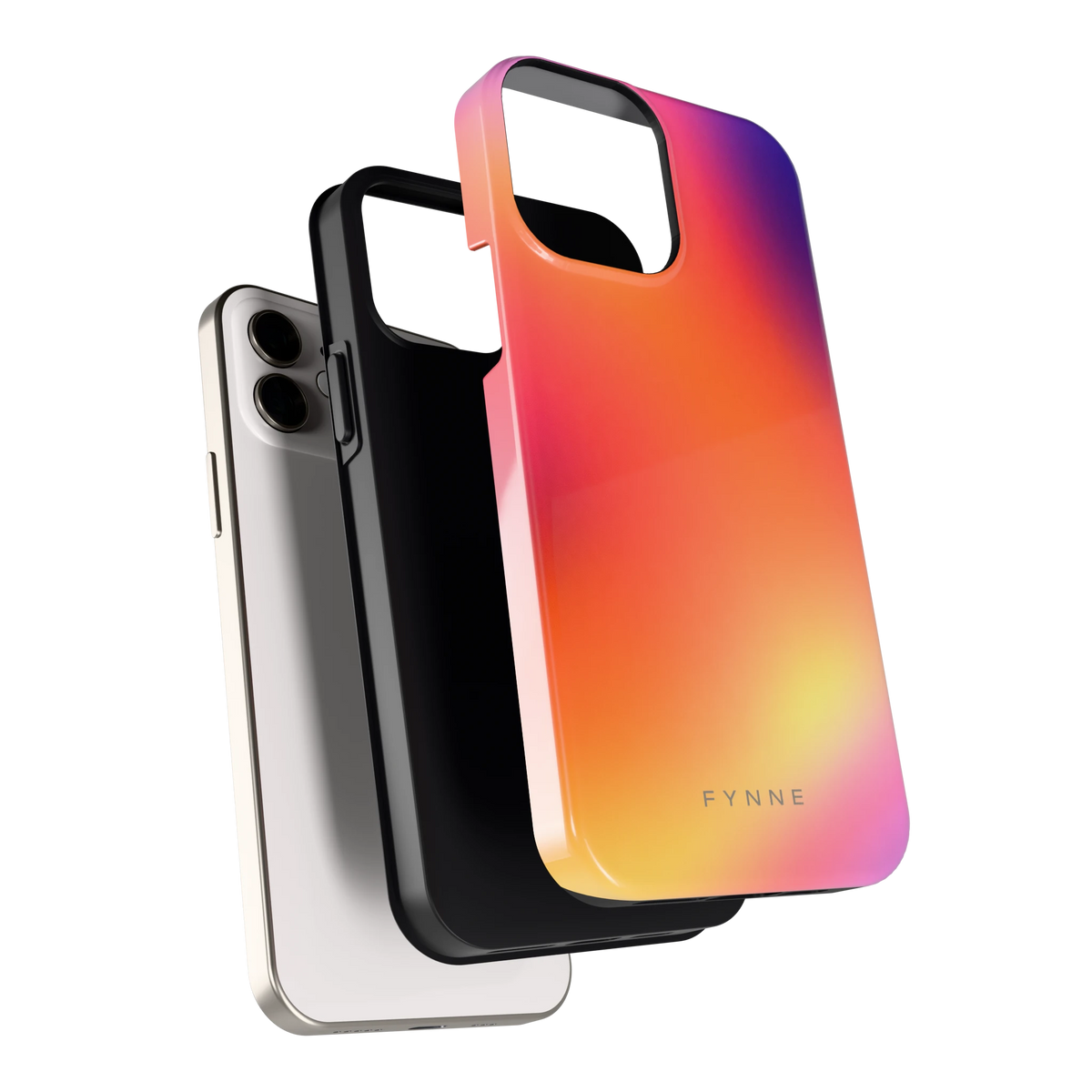 Zonsondergang Gloed hoesje voor iPhone 12, los van de telefoon