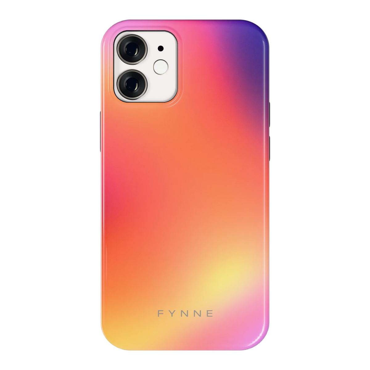 Zonsondergang Gloed hoesje voor iPhone 12 mini, achterkant