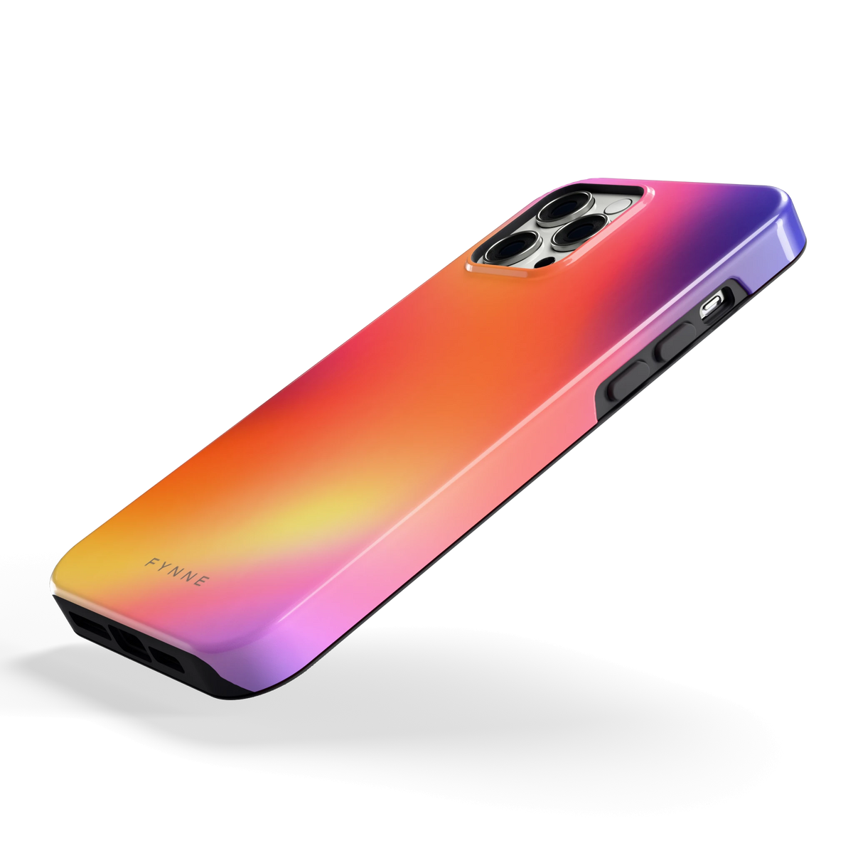 Zonsondergang Gloed hoesje voor iPhone 12 Pro Max, schuin
