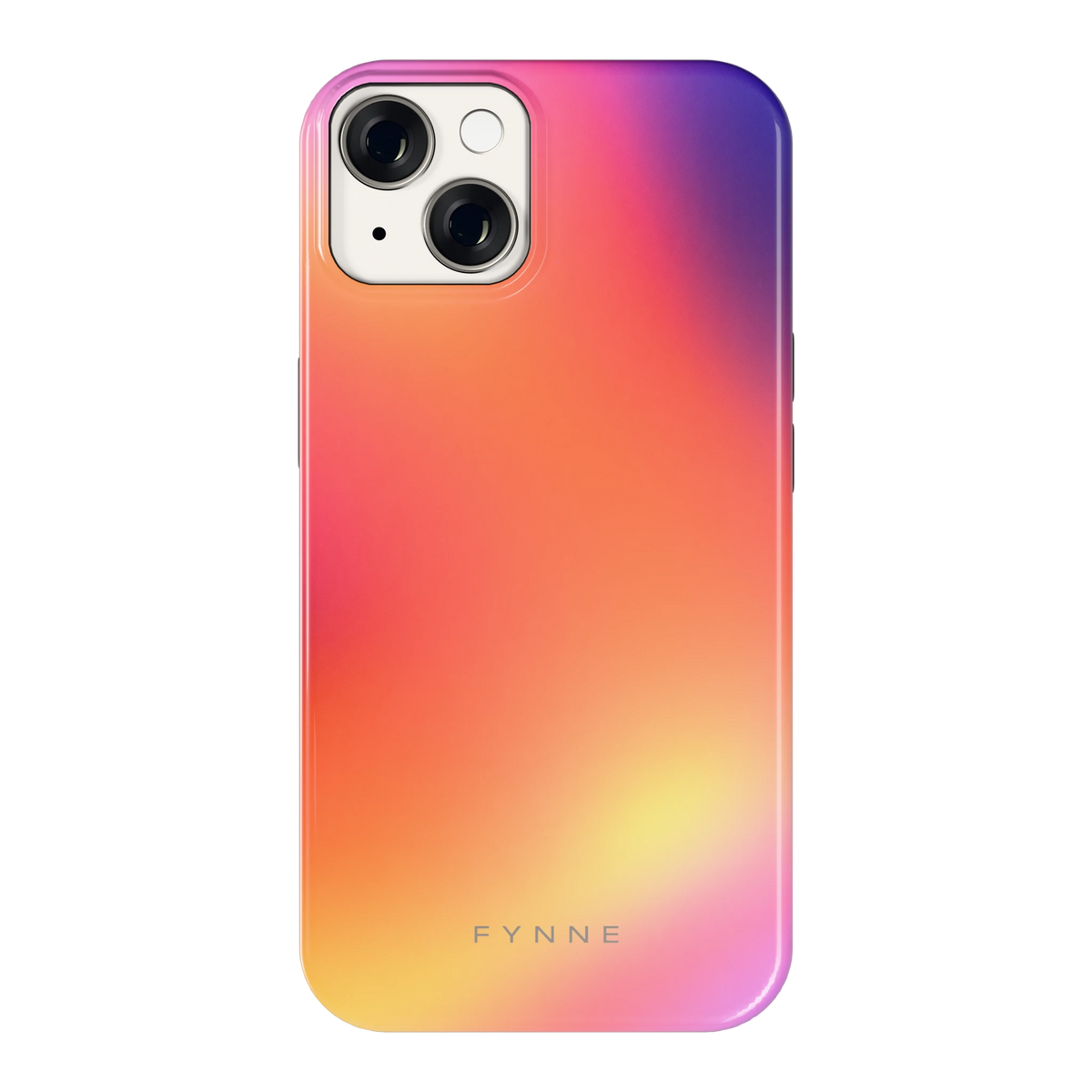 Zonsondergang Gloed hoesje voor iPhone 14, achterkant