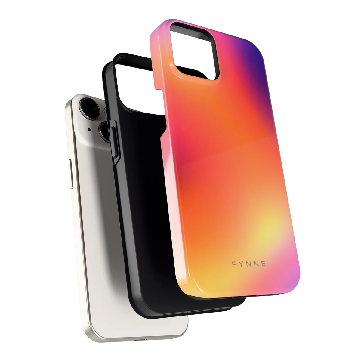 Zonsondergang Gloed hoesje voor iPhone 14, los van de telefoon