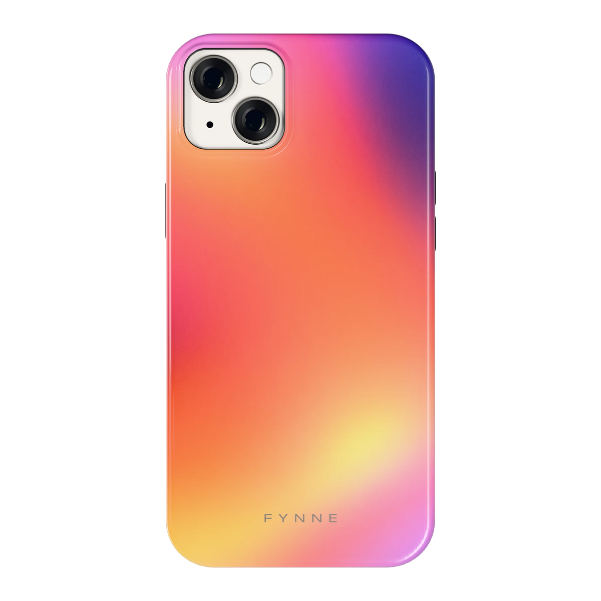 Zonsondergang Gloed hoesje voor iPhone 14 Plus, achterkant