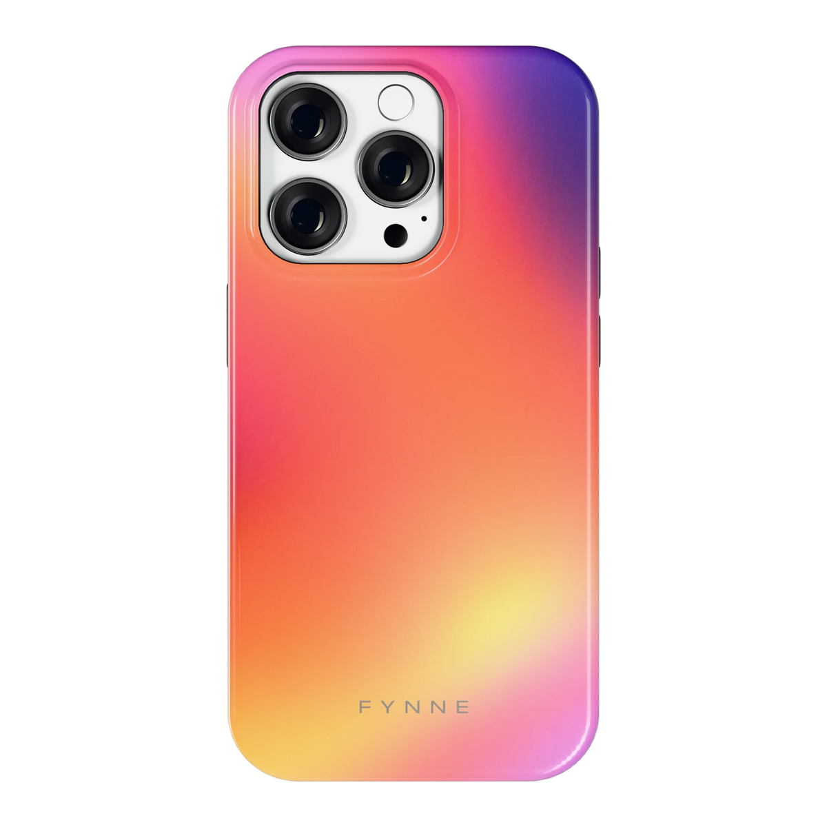 Zonsondergang Gloed hoesje voor iPhone 14 Pro, achterkant