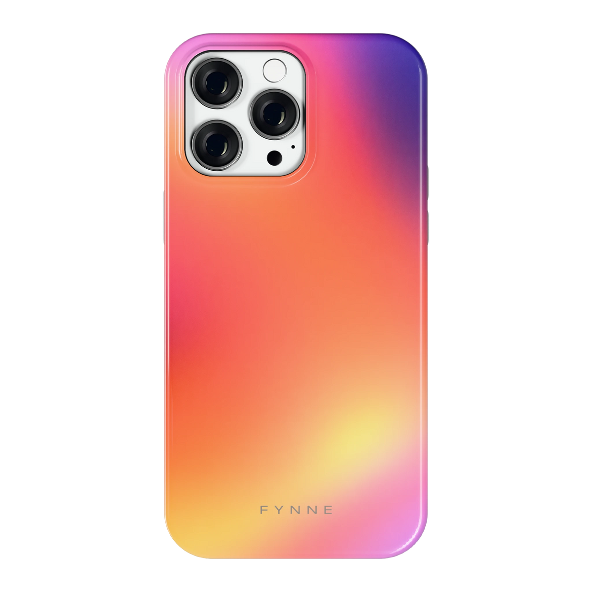 Zonsondergang Gloed hoesje voor iPhone 14 Pro Max, achterkant