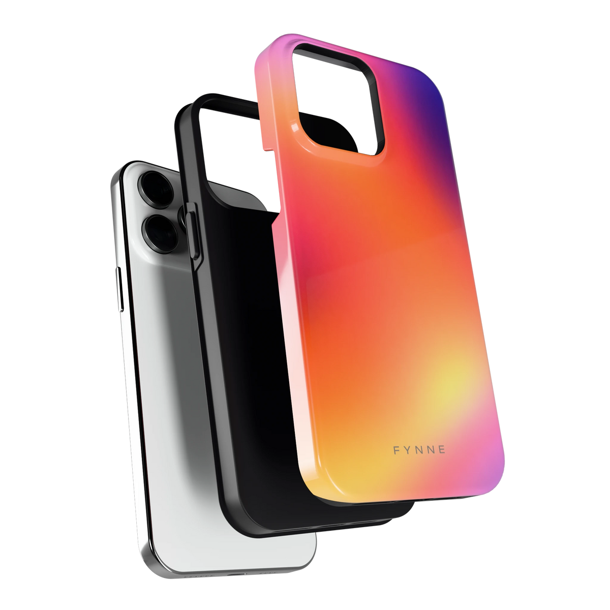 Zonsondergang Gloed hoesje voor iPhone 14 Pro Max, los van de telefoon