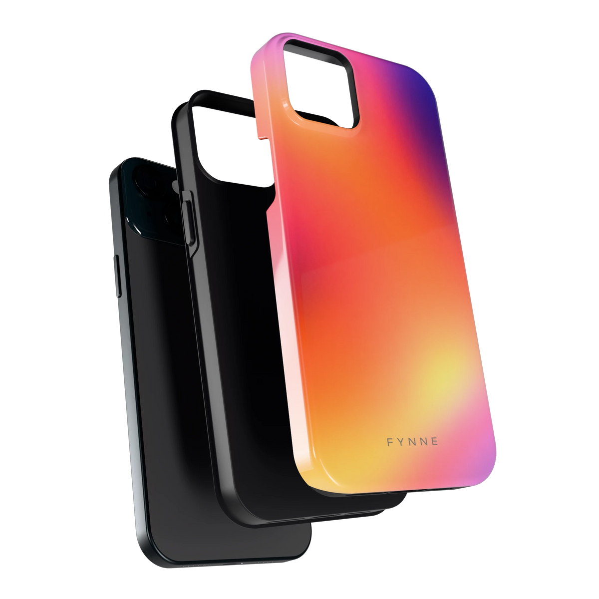 Zonsondergang Gloed hoesje voor iPhone 15 Plus, los van de telefoon