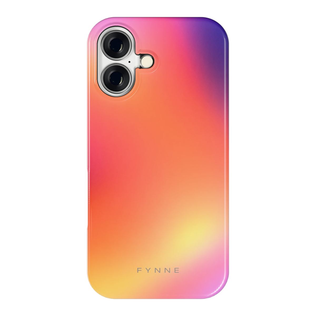 Zonsondergang Gloed hoesje voor iPhone 16, achterkant