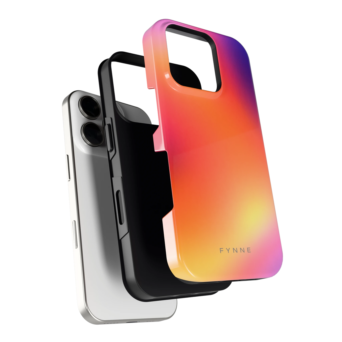 Zonsondergang Gloed hoesje voor iPhone 16 Pro, los van de telefoon