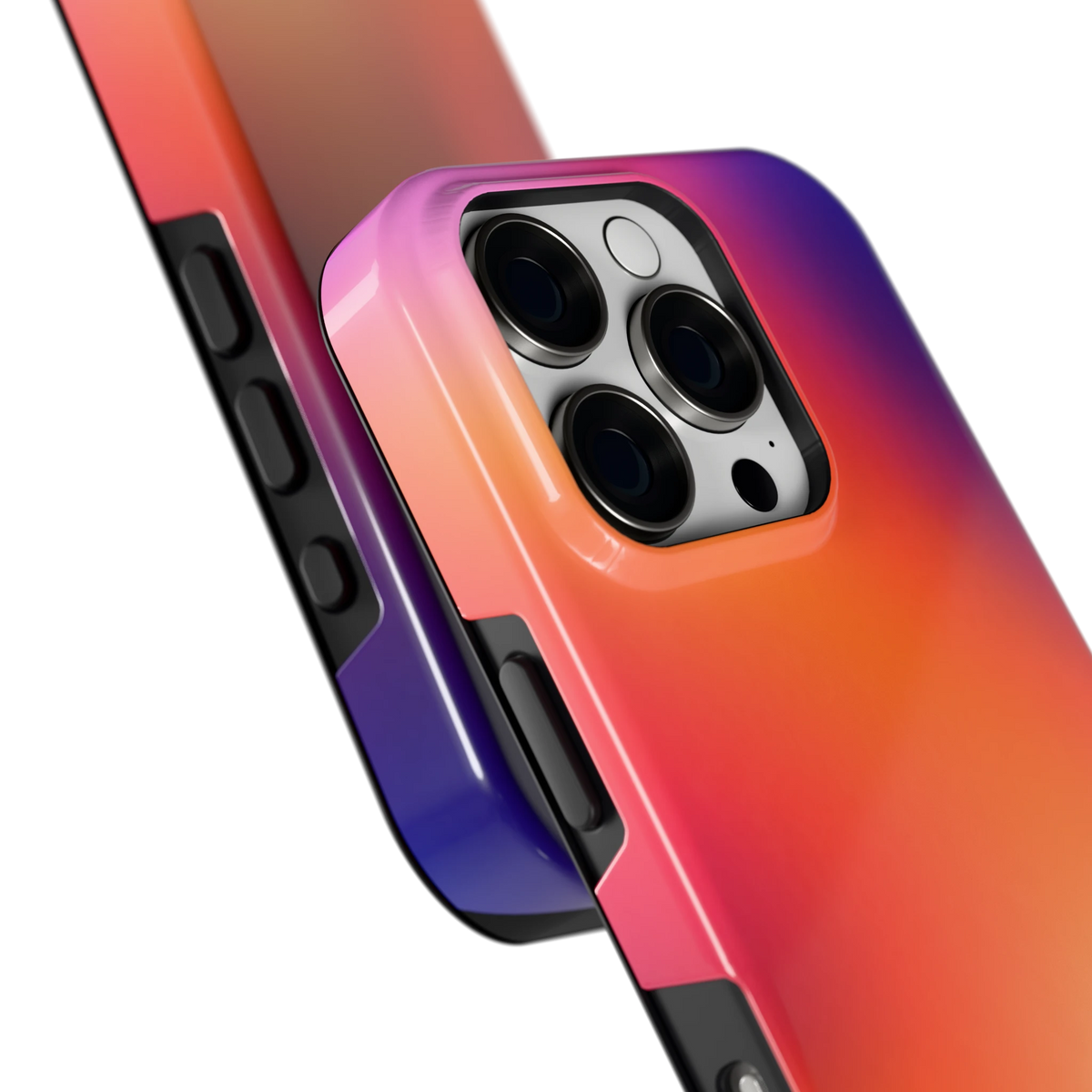 Zonsondergang Gloed hoesje voor iPhone 16 Pro, close-up