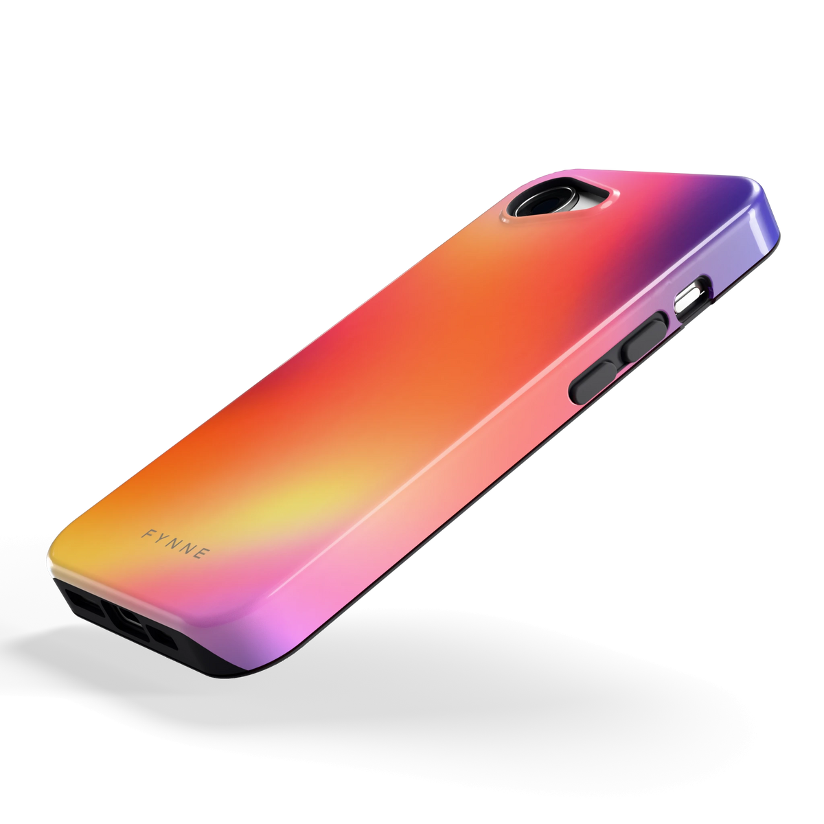 Zonsondergang Gloed hoesje voor iPhone 16e, schuin