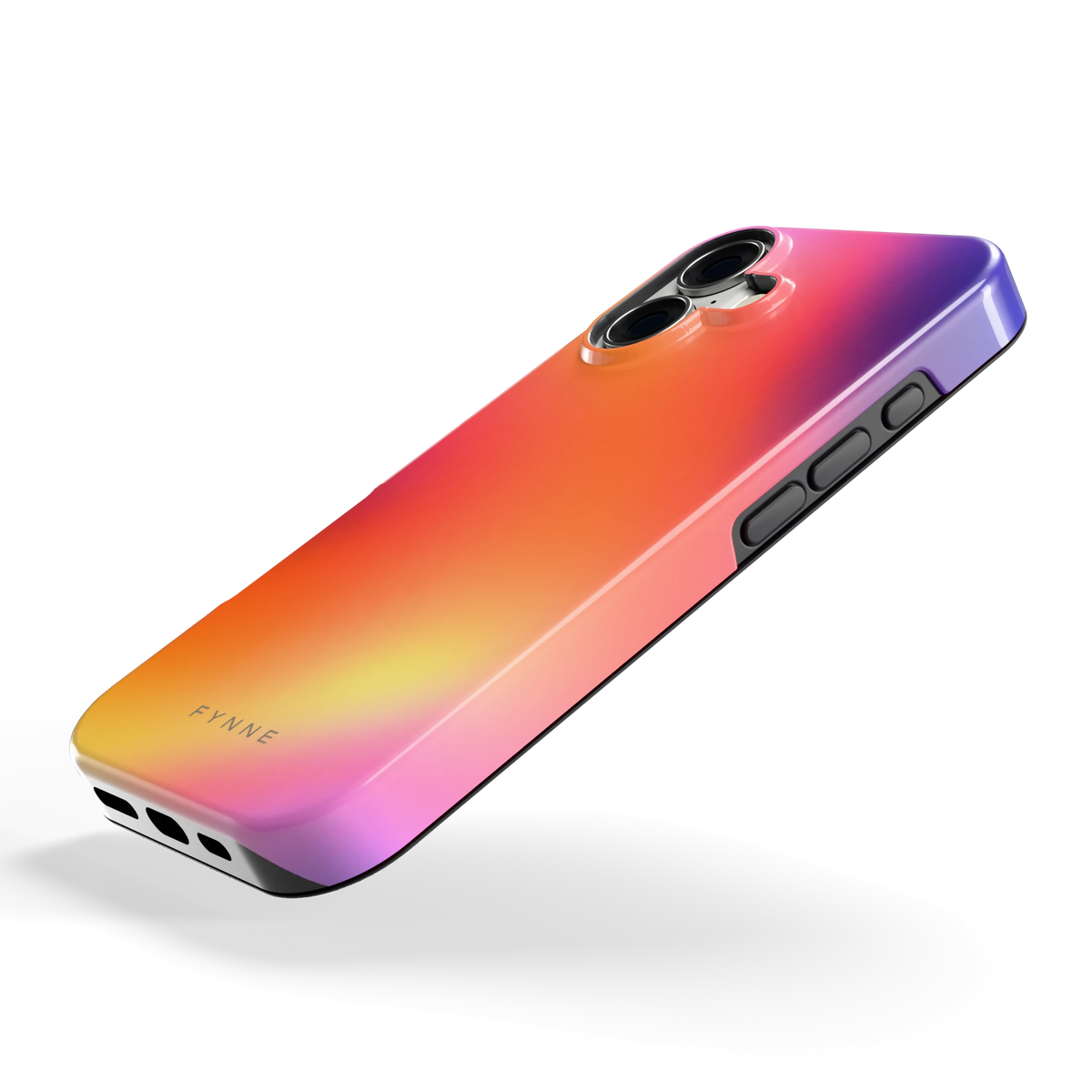 Zonsondergang Gloed hoesje voor iPhone 17, schuin