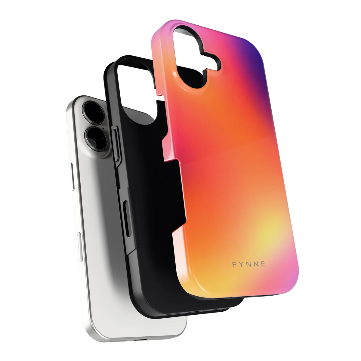 Zonsondergang Gloed hoesje voor iPhone 17, los van de telefoon