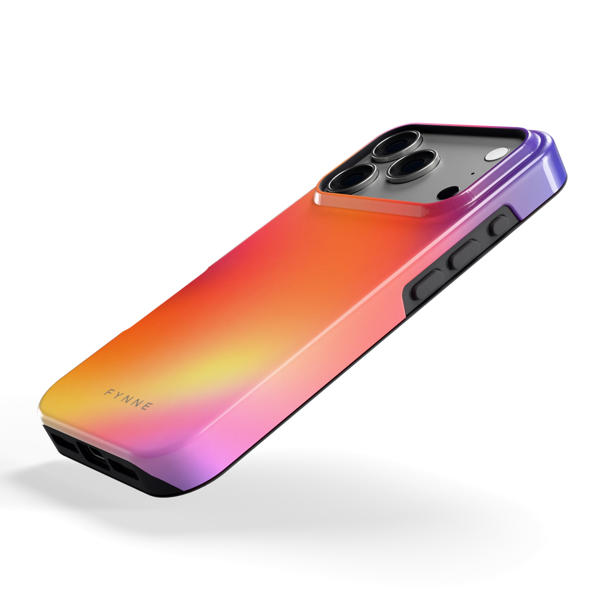 Zonsondergang Gloed hoesje voor iPhone 17 Pro, schuin