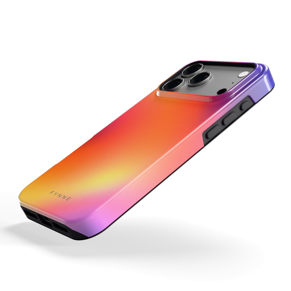 Zonsondergang Gloed hoesje voor iPhone 17 Pro Max, schuin