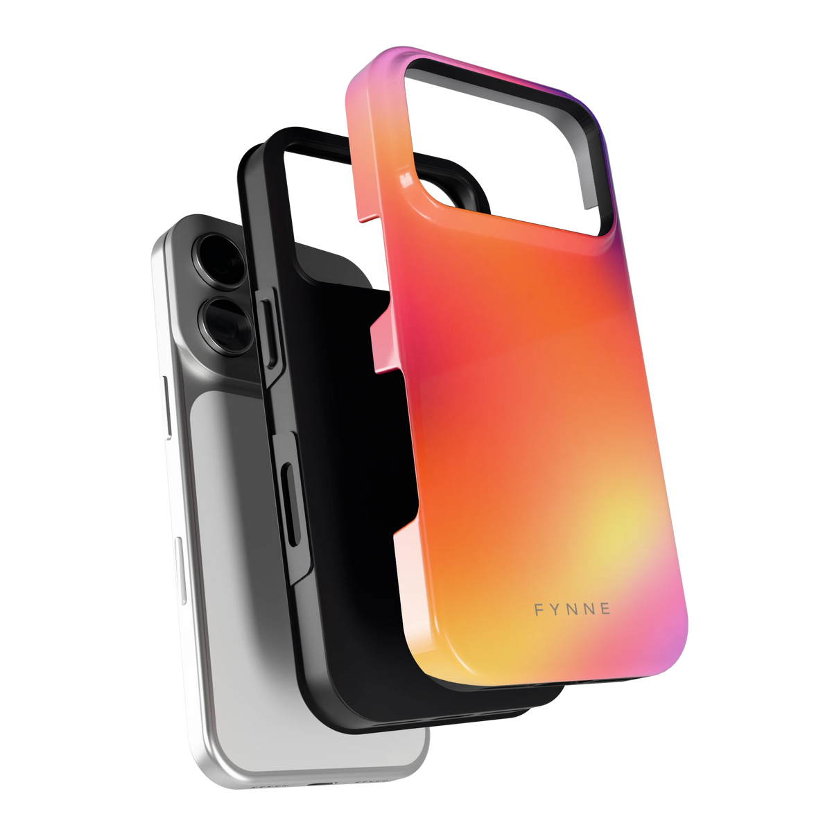 Zonsondergang Gloed hoesje voor iPhone 18 Pro, los van de telefoon
