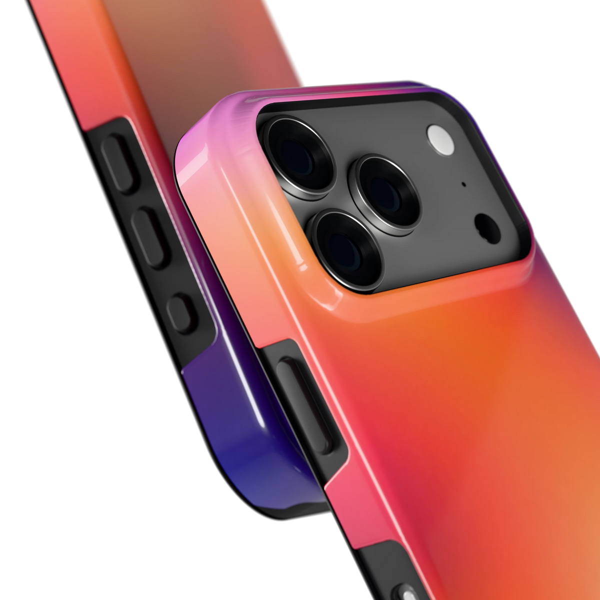 Zonsondergang Gloed hoesje voor iPhone 18 Pro, close-up