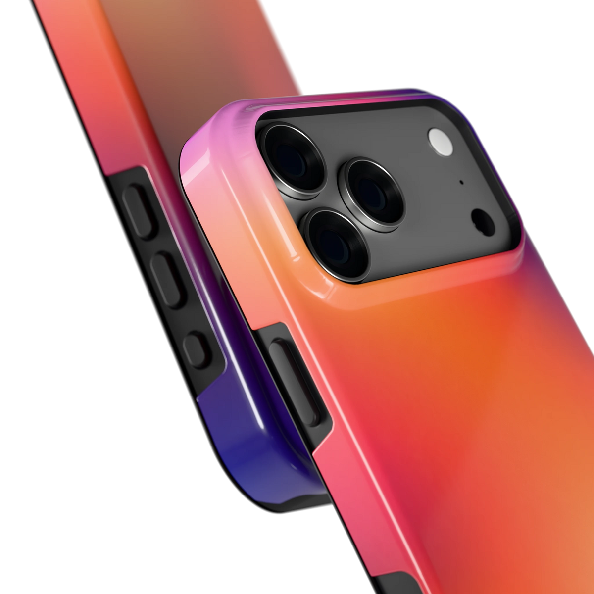 Zonsondergang Gloed hoesje voor iPhone 18 Pro Max, close-up