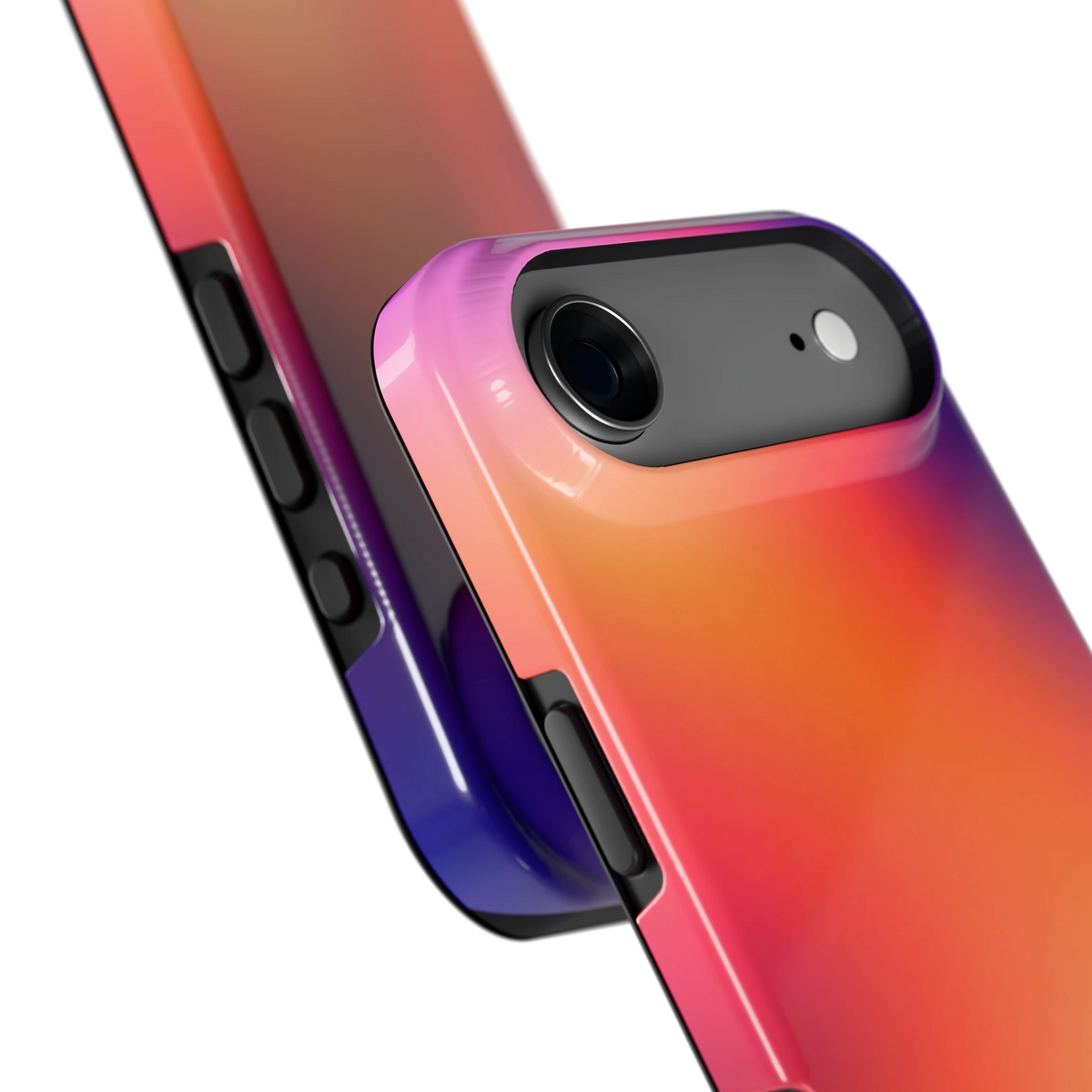 Zonsondergang Gloed hoesje voor iPhone Air, close-up