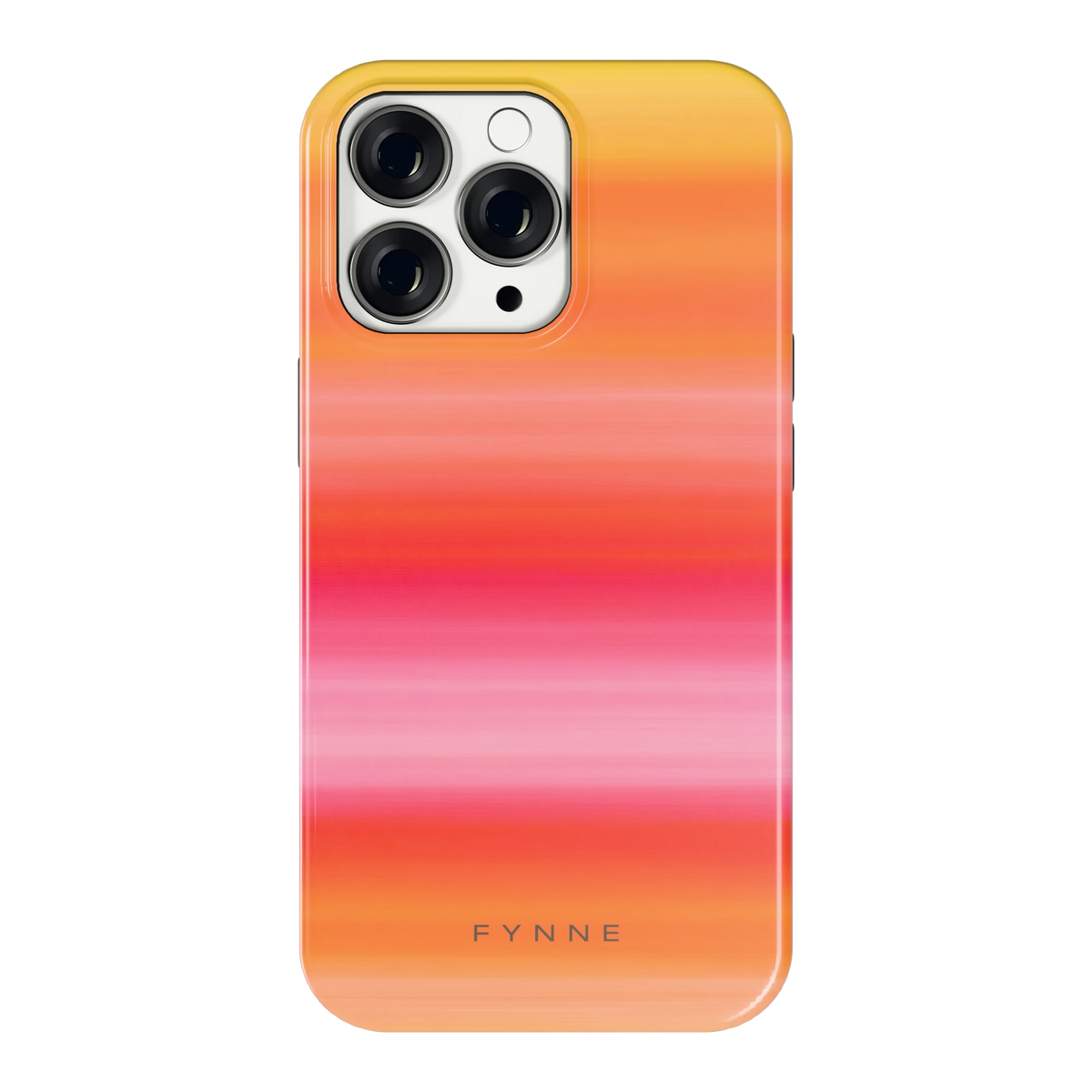 Zonsonderganggloed hoesje voor iPhone 13 Pro, achterkant