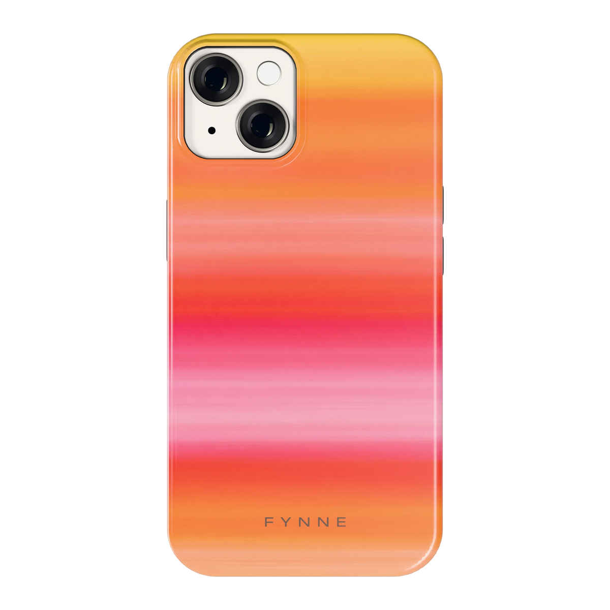 Zonsonderganggloed hoesje voor iPhone 14, achterkant