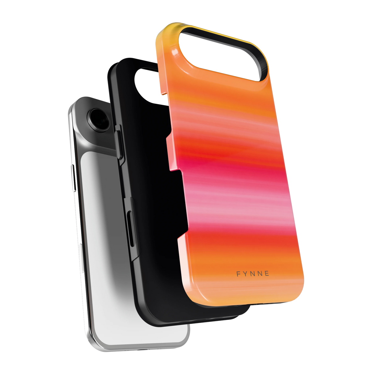 Zonsonderganggloed hoesje voor iPhone Air, los van de telefoon