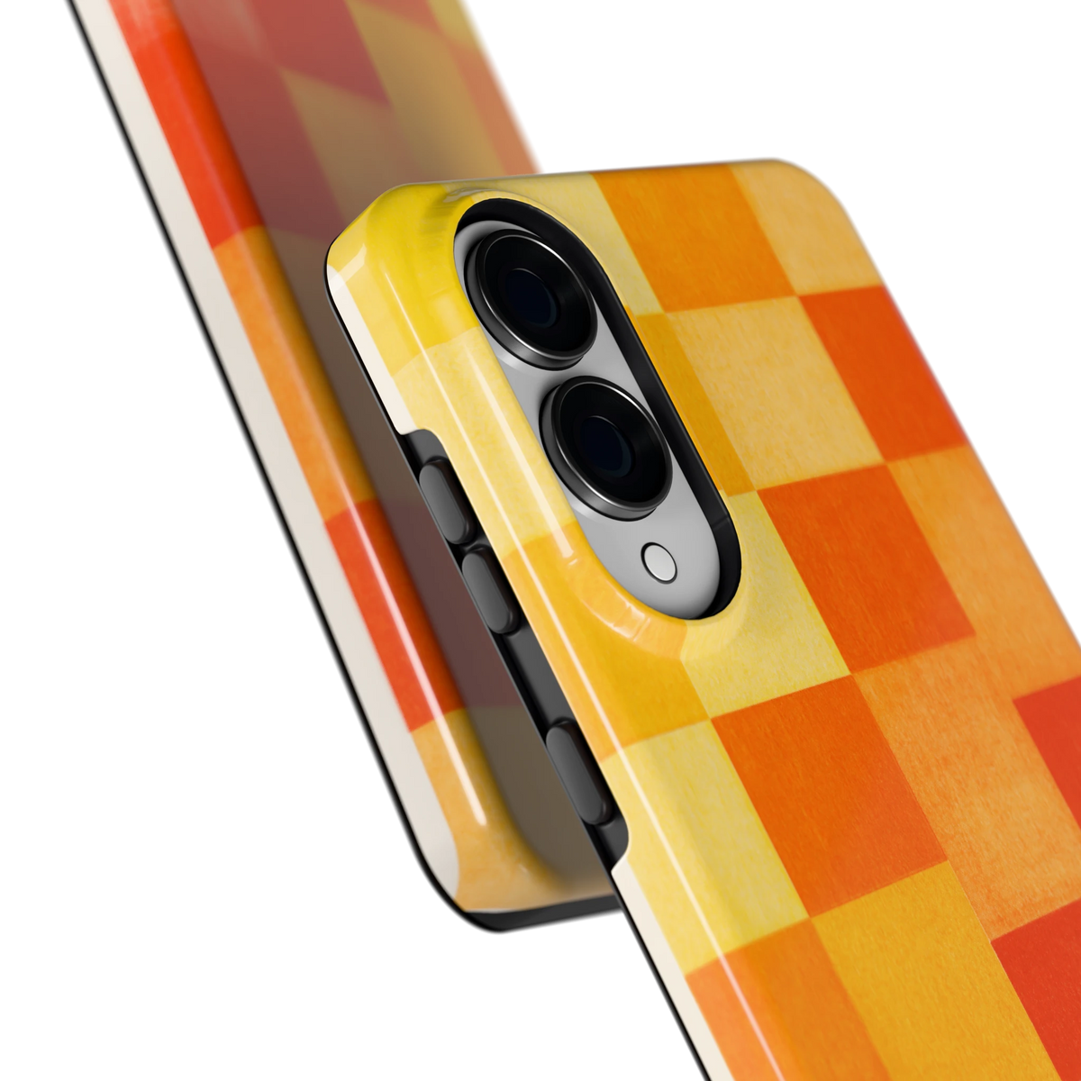Zonnige Vierkanten hoesje voor Galaxy S25 Edge, close-up