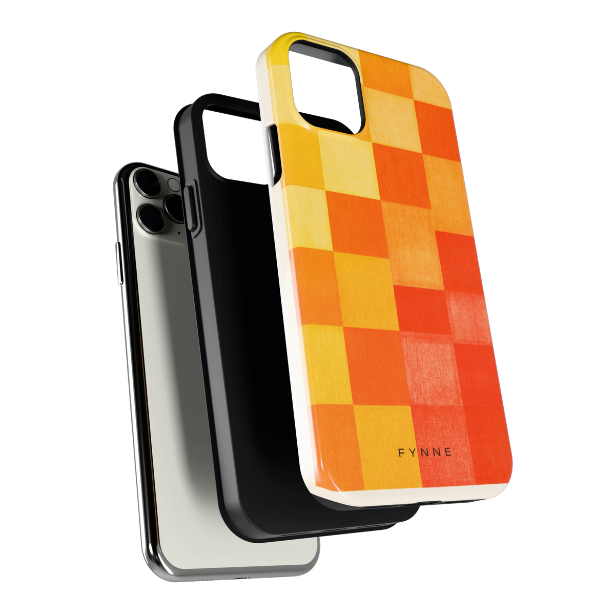 Zonnige Vierkanten hoesje voor iPhone 11 Pro Max, los van de telefoon