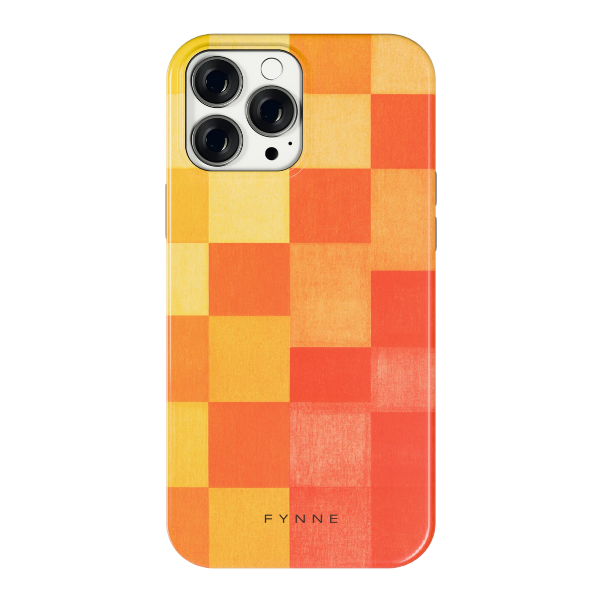 Zonnige Vierkanten hoesje voor iPhone 13 Pro Max, achterkant