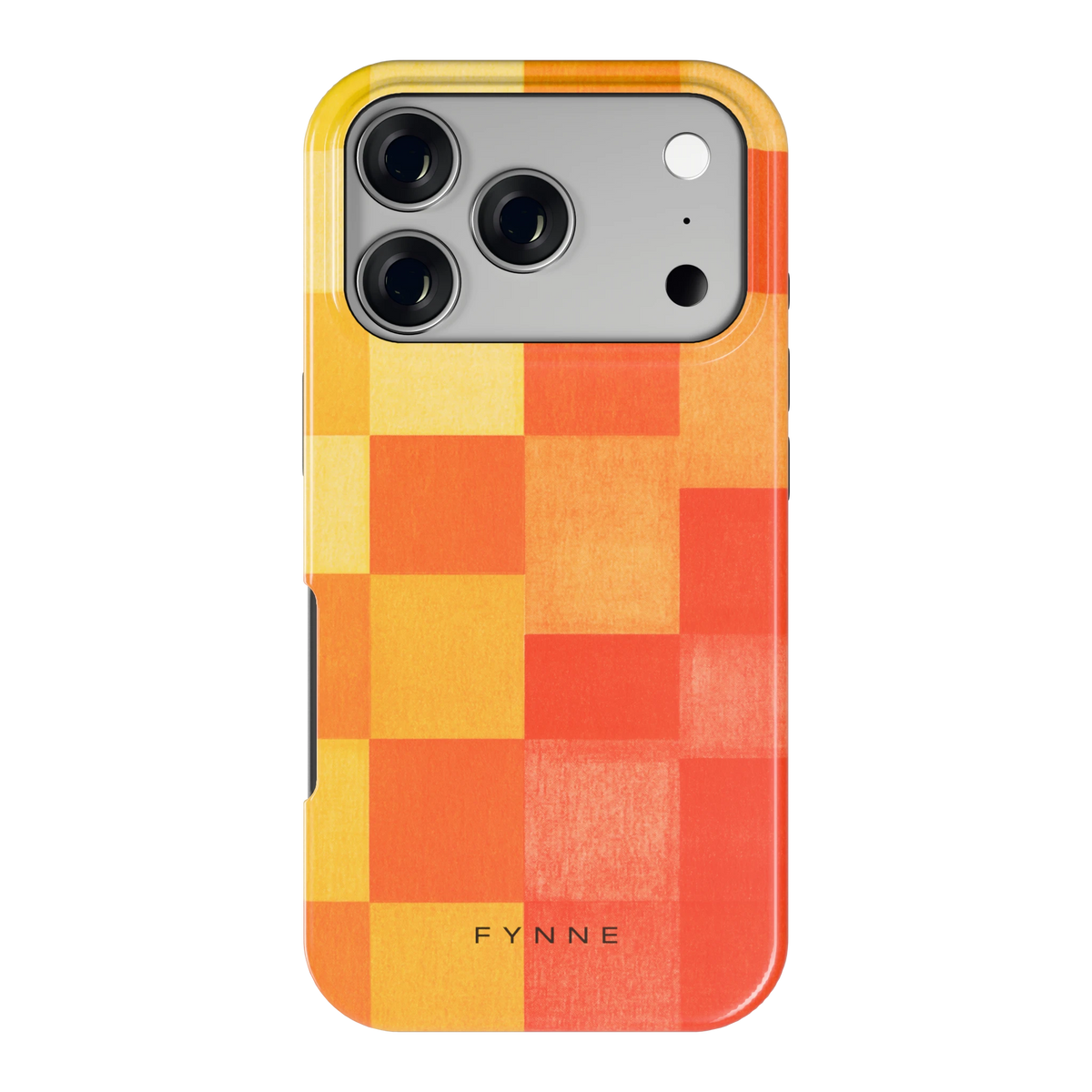Zonnige Vierkanten hoesje voor iPhone 17 Pro, achterkant