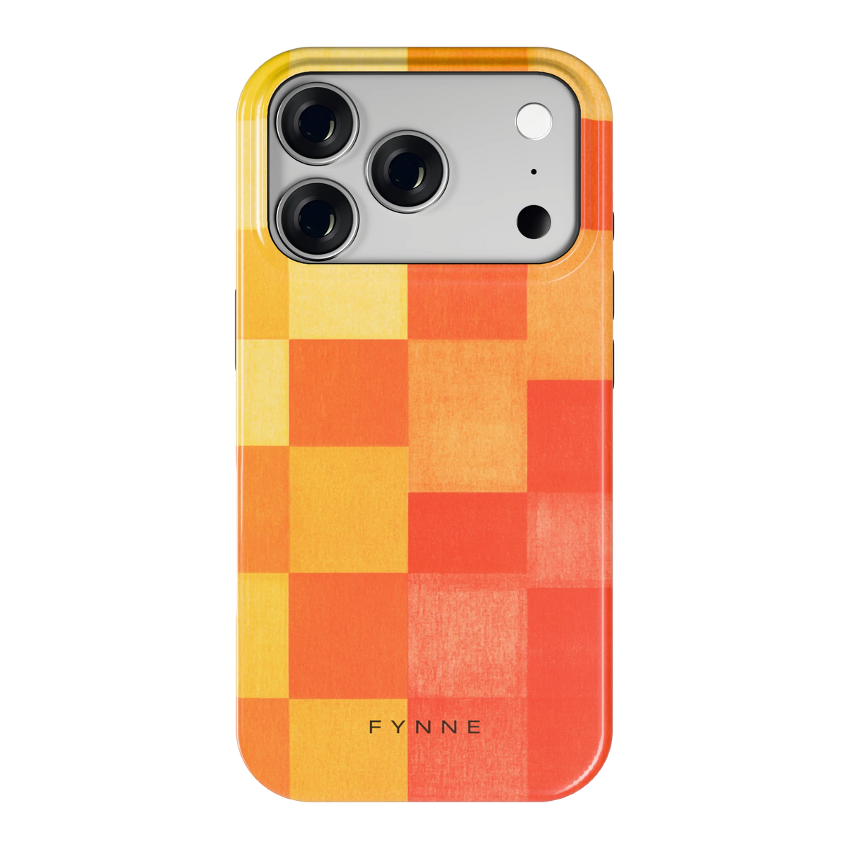 Zonnige Vierkanten hoesje voor iPhone 18 Pro, achterkant