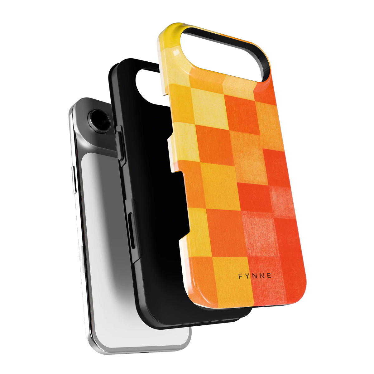 Zonnige Vierkanten hoesje voor iPhone Air, los van de telefoon