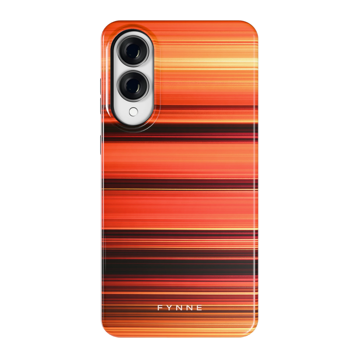 Zonsondergangstrepen hoesje voor Galaxy S25 Edge, achterkant