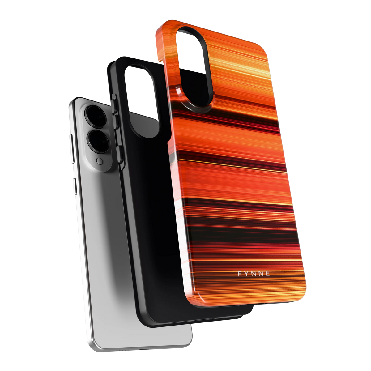 Zonsondergangstrepen hoesje voor Galaxy S25 Edge, los van de telefoon