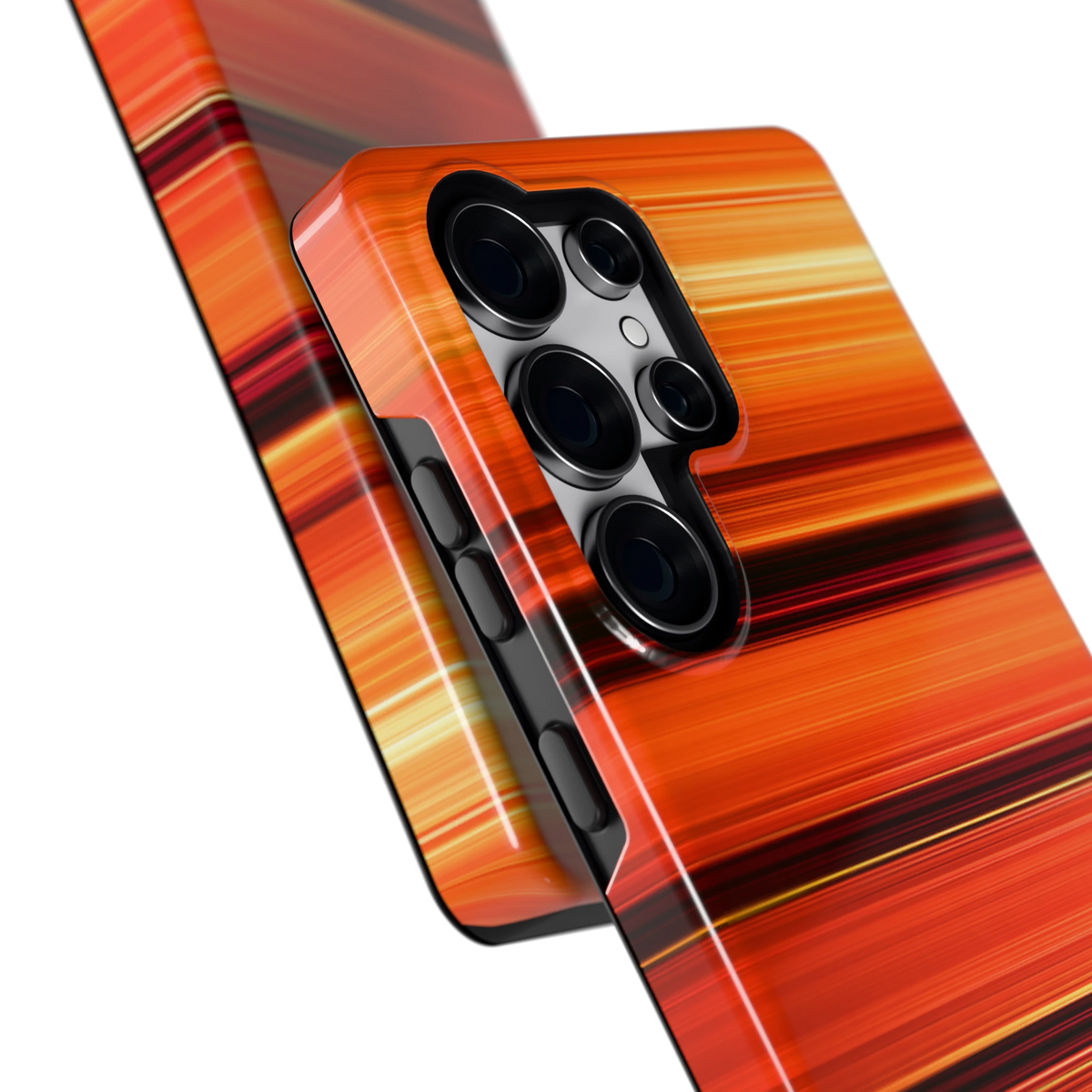 Zonsondergangstrepen hoesje voor Galaxy S25 Ultra, close-up