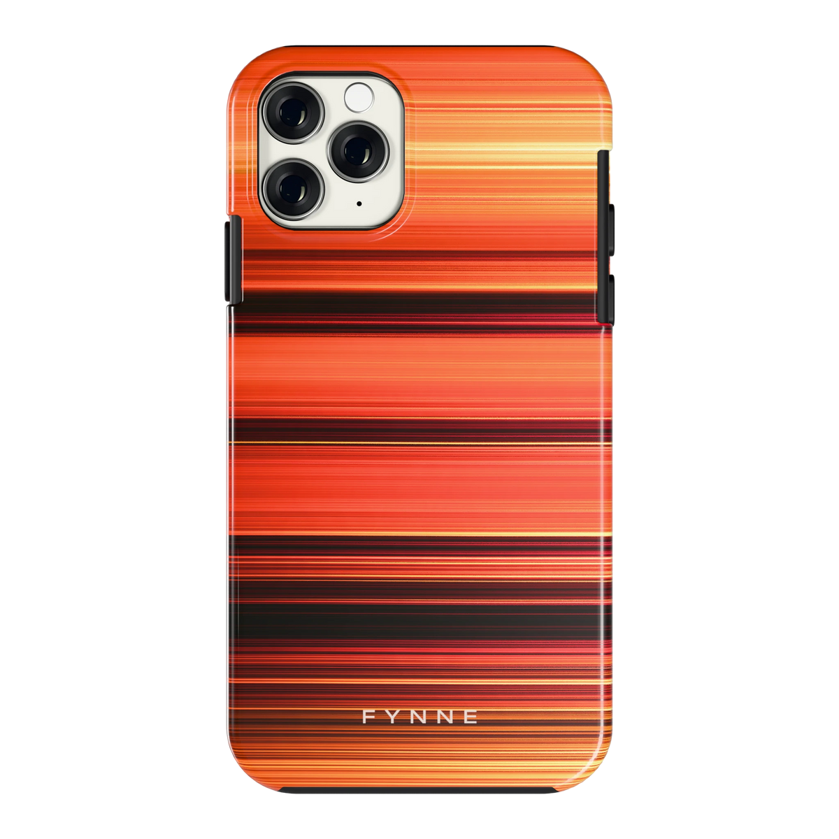 Zonsondergangstrepen hoesje voor iPhone 11 Pro, achterkant