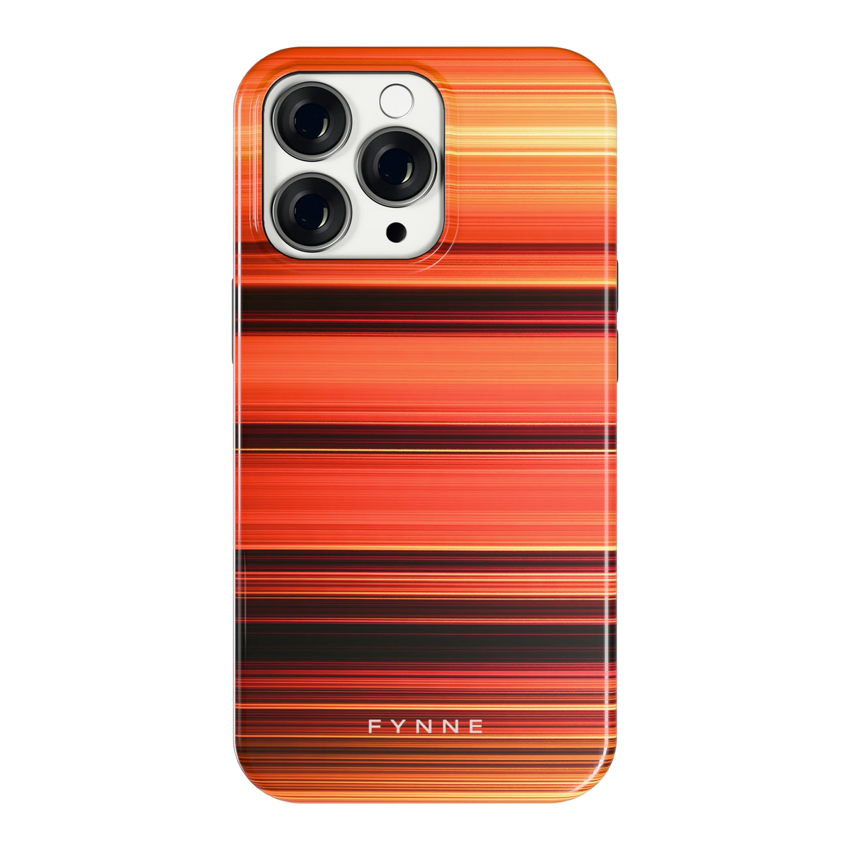 Zonsondergangstrepen hoesje voor iPhone 13 Pro, achterkant