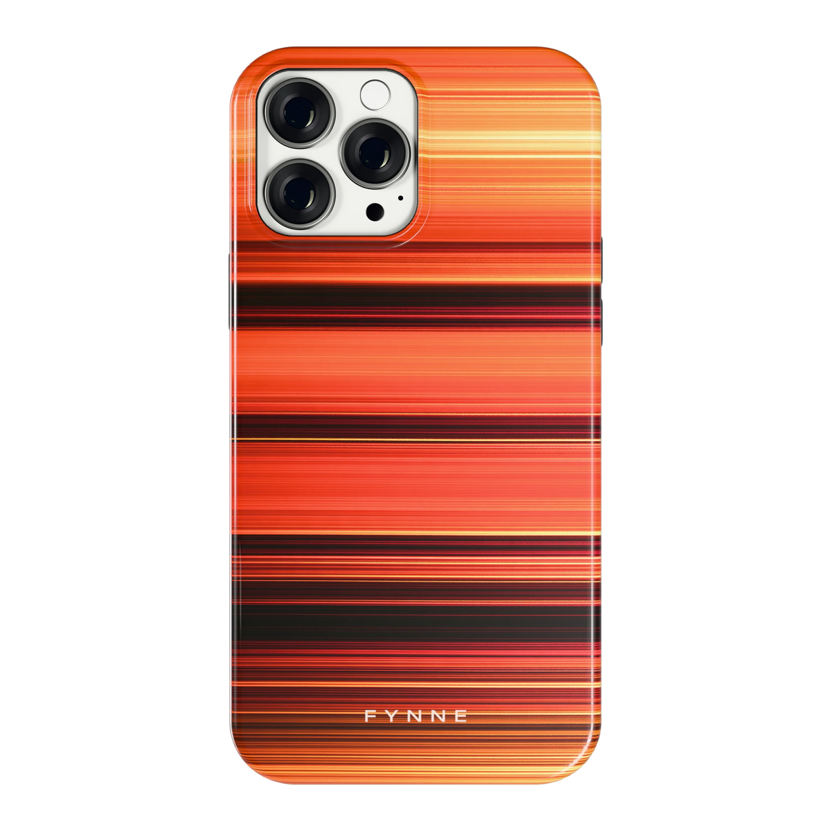 Zonsondergangstrepen hoesje voor iPhone 13 Pro Max, achterkant