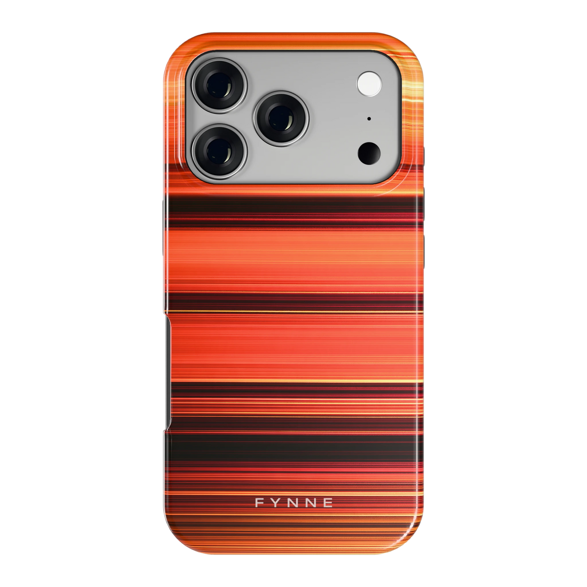 Zonsondergangstrepen hoesje voor iPhone 17 Pro, achterkant