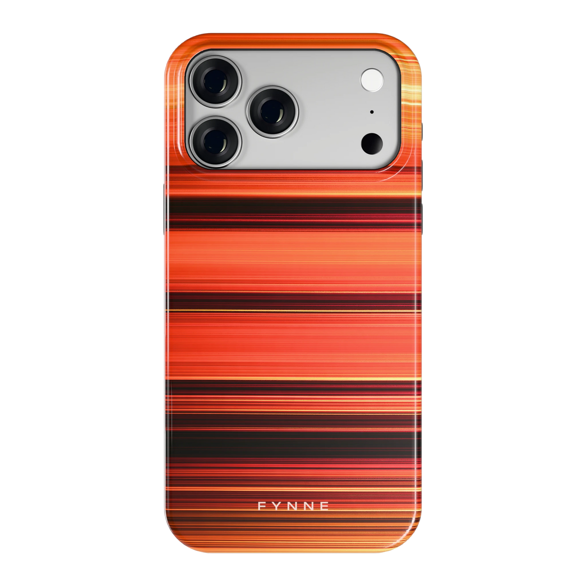 Zonsondergangstrepen hoesje voor iPhone 18 Pro Max, achterkant