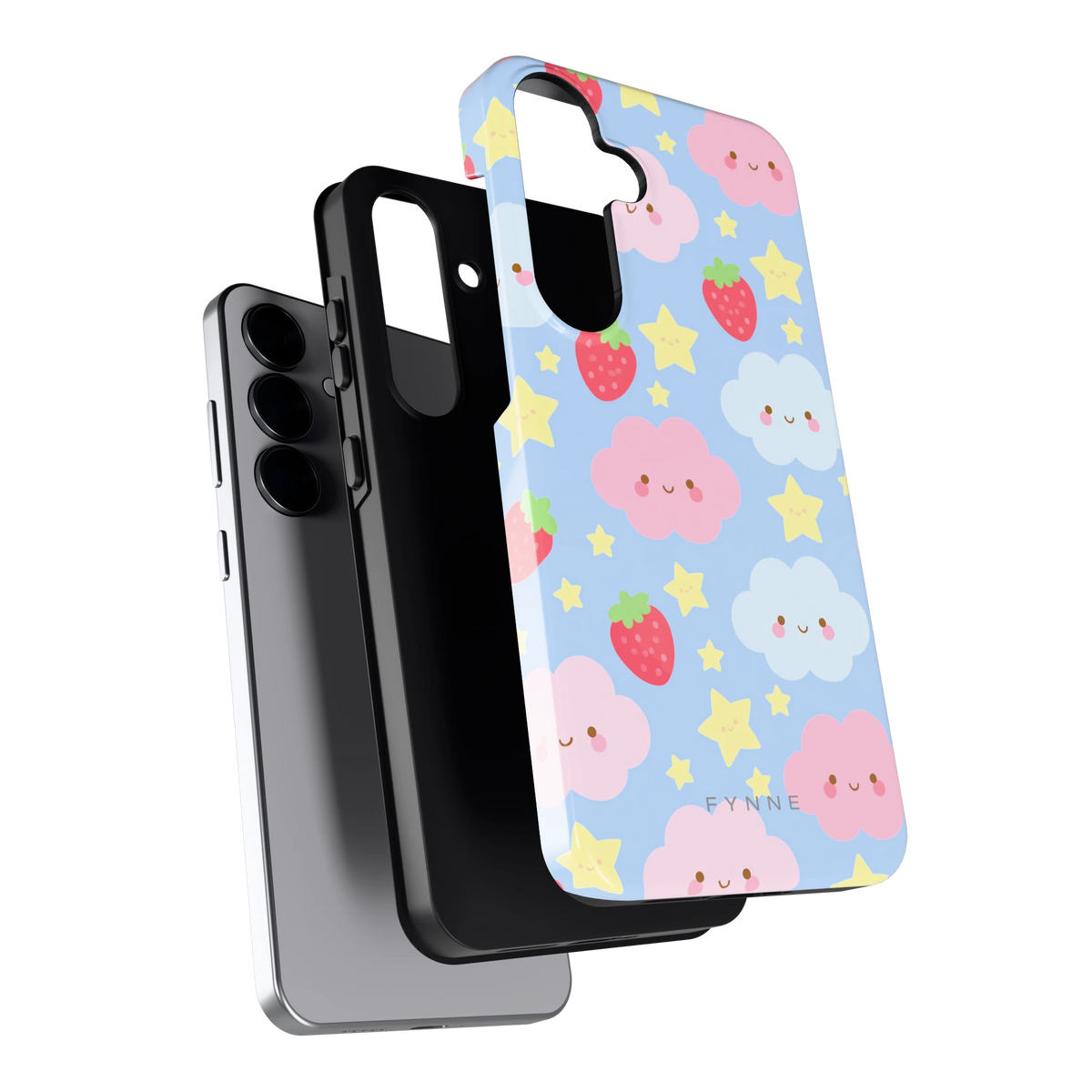 Zoete Aardbeienlucht hoesje voor Galaxy S25+, los van de telefoon