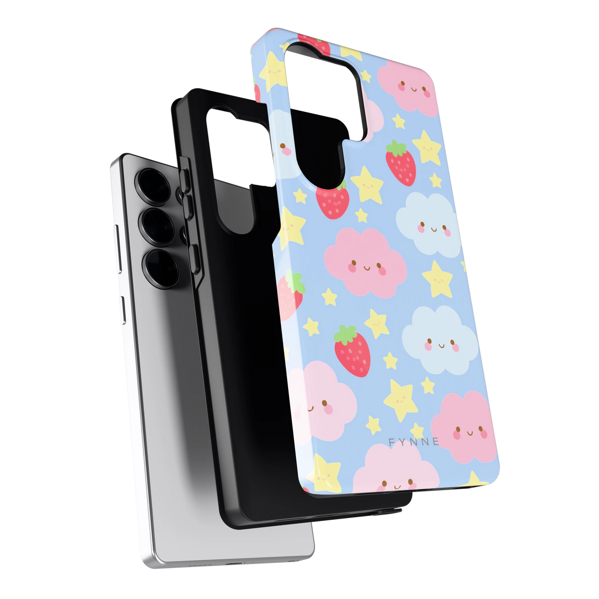 Zoete Aardbeienlucht hoesje voor Galaxy S25 Ultra, los van de telefoon