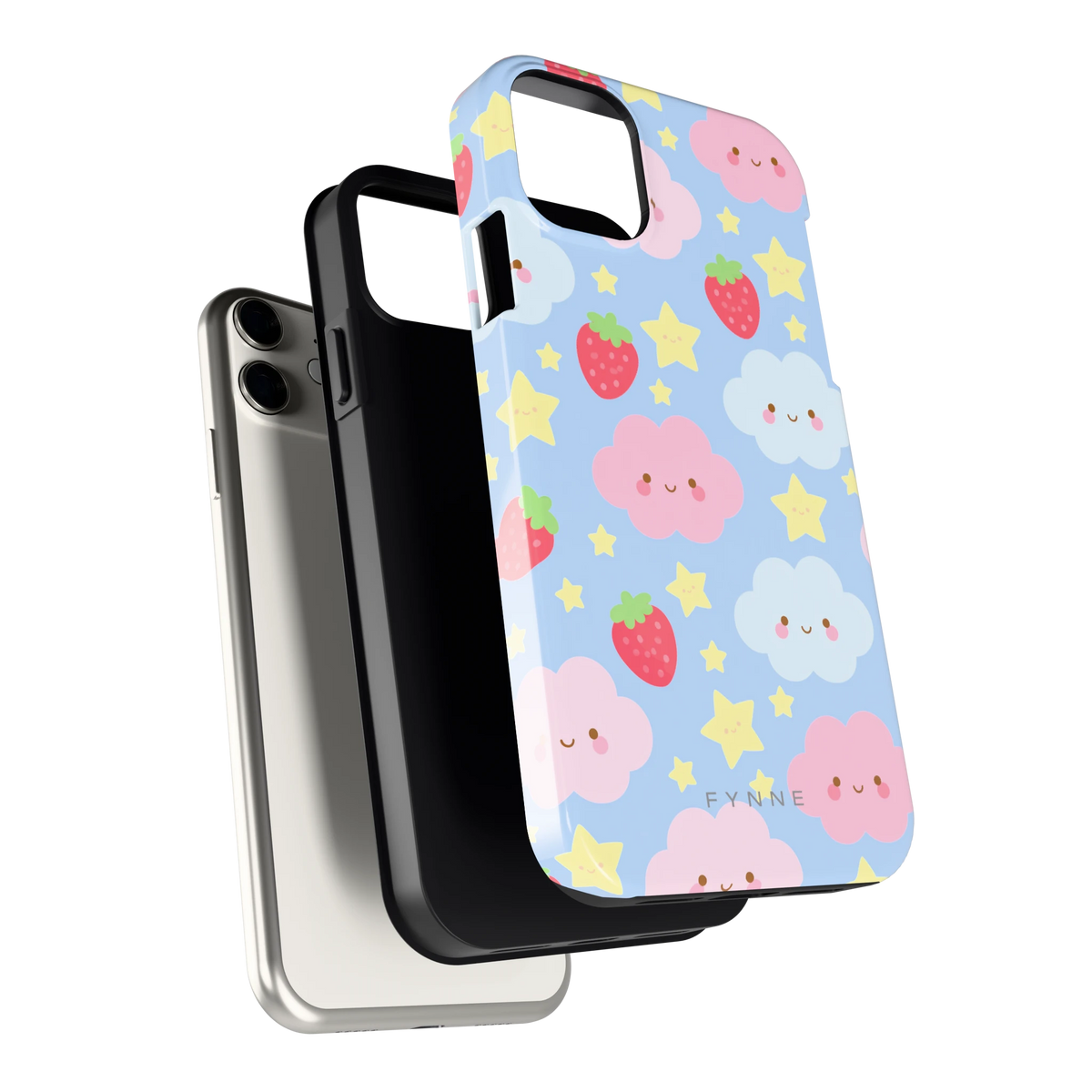 Zoete Aardbeienlucht hoesje voor iPhone 11, los van de telefoon