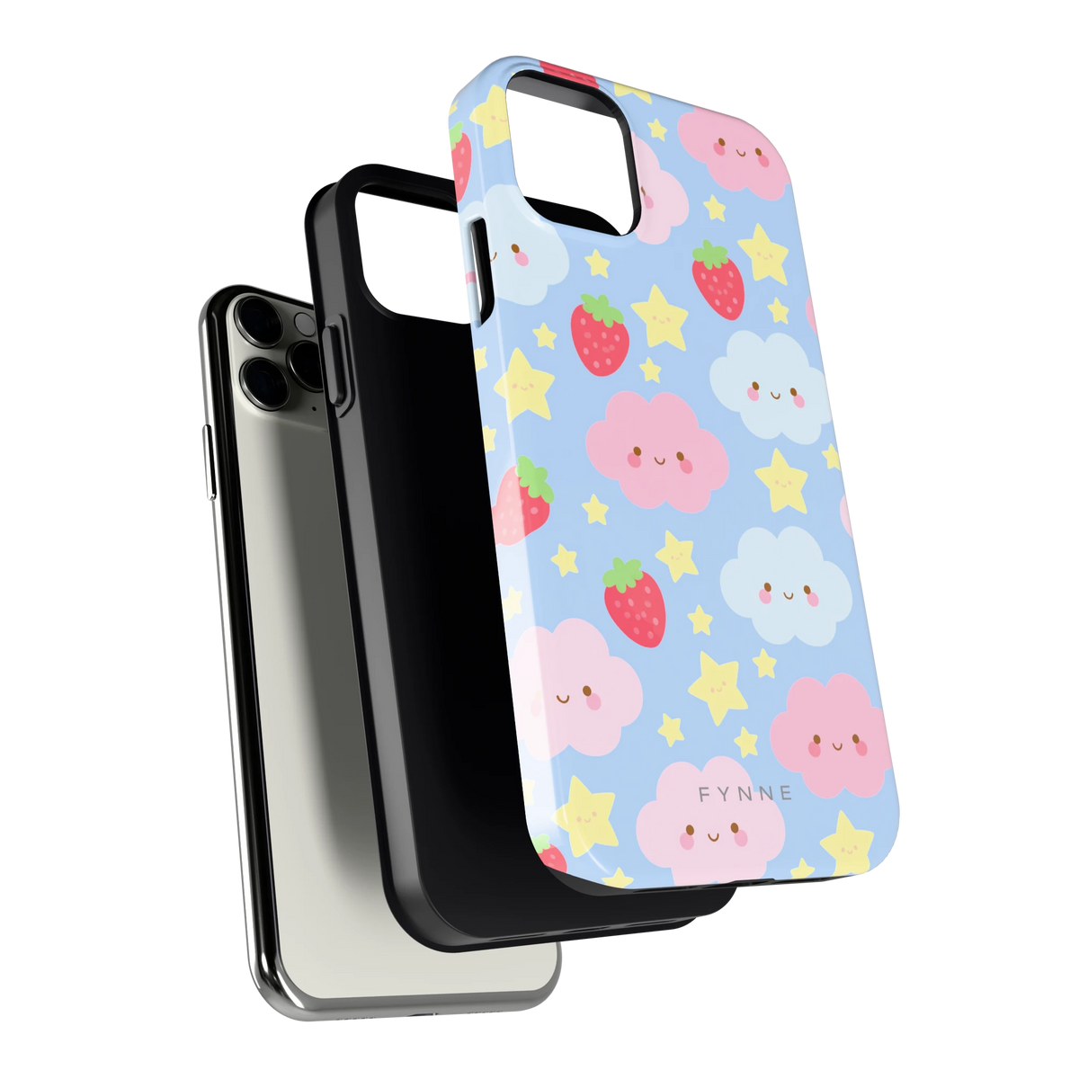 Zoete Aardbeienlucht hoesje voor iPhone 11 Pro Max, los van de telefoon