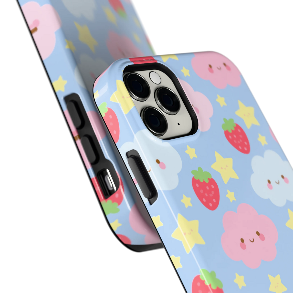 Zoete Aardbeienlucht hoesje voor iPhone 11 Pro Max, close-up