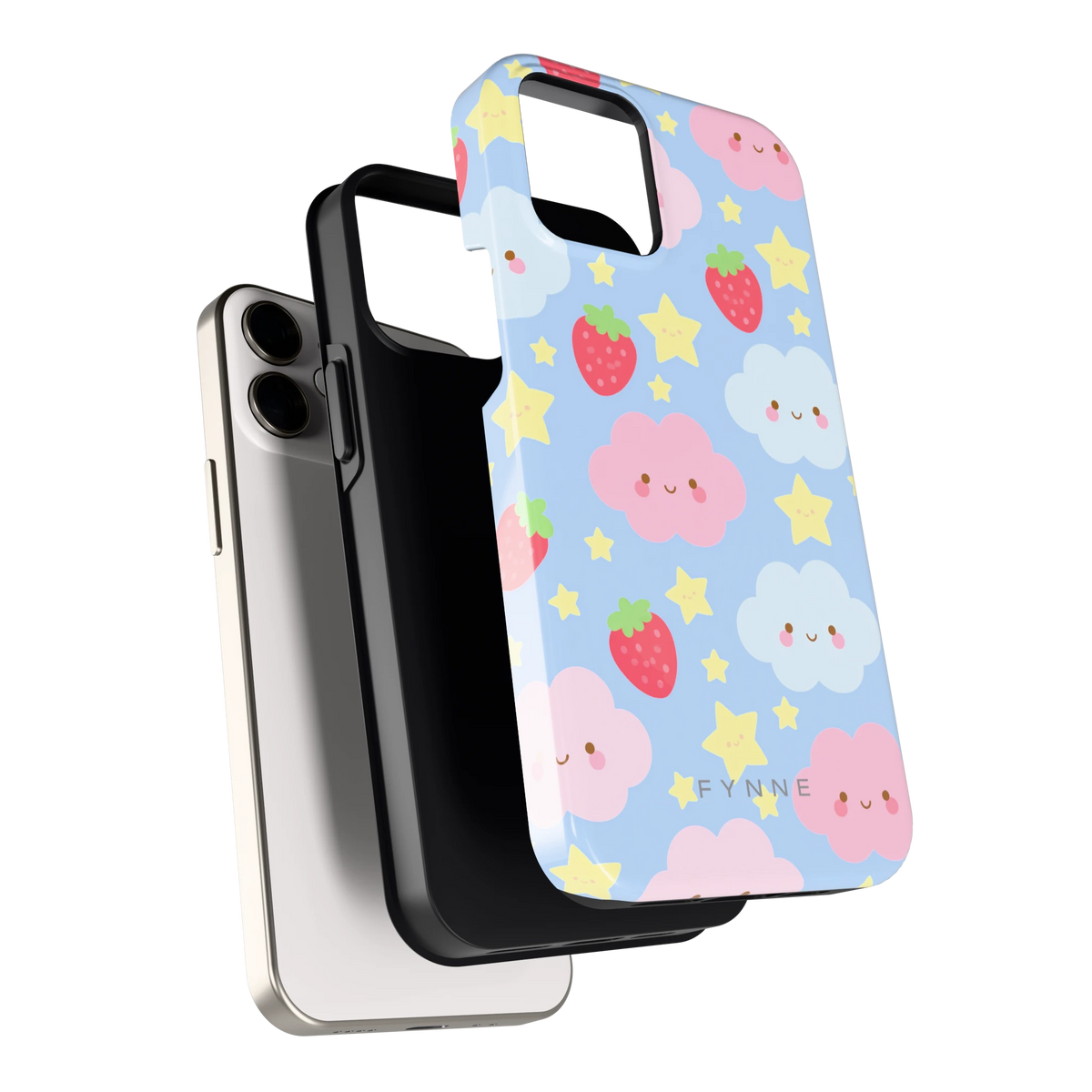 Zoete Aardbeienlucht hoesje voor iPhone 12 mini, los van de telefoon