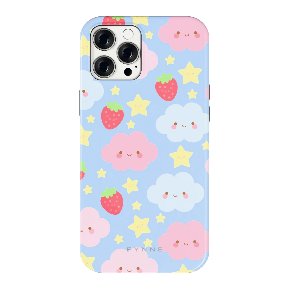 Zoete Aardbeienlucht hoesje voor iPhone 12 Pro Max, achterkant