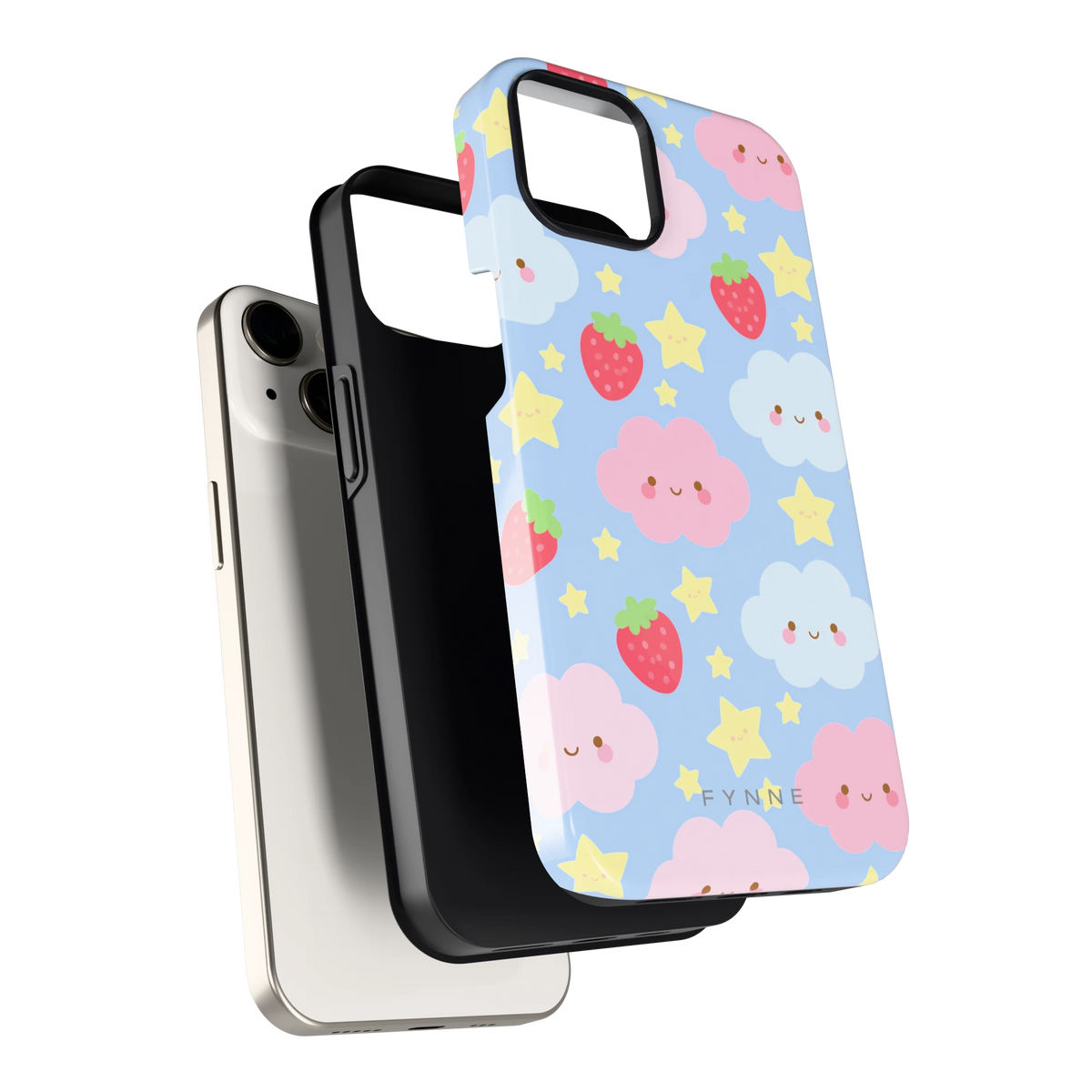 Zoete Aardbeienlucht hoesje voor iPhone 13, los van de telefoon